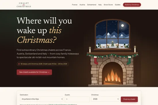 Chalet for Christmas — screenshot