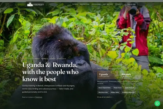 Confidence Africa Tours — screenshot
