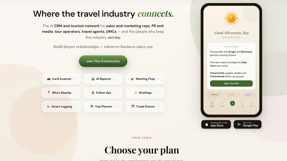 RepBud — Where the travel industry connects